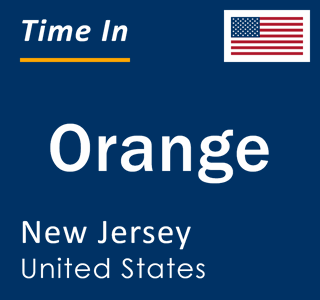 Current local time in Orange, New Jersey, United States