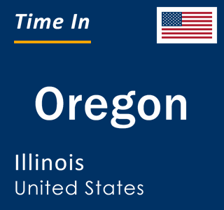 Current local time in Oregon, Illinois, United States