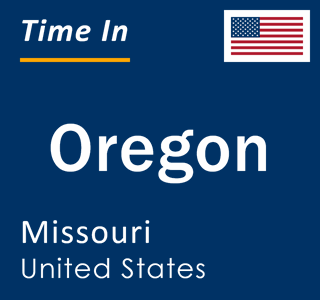 Current local time in Oregon, Missouri, United States