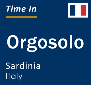 Current local time in Orgosolo, Sardinia, Italy