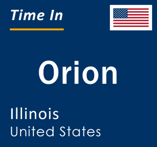 Current local time in Orion, Illinois, United States