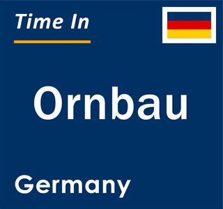 Current local time in Ornbau, Germany