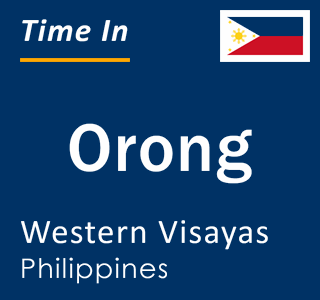 Current local time in Orong, Western Visayas, Philippines