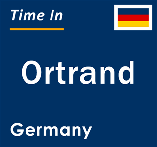 Current local time in Ortrand, Germany