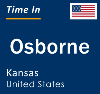 Current local time in Osborne, Kansas, United States