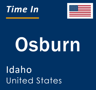 Current local time in Osburn, Idaho, United States