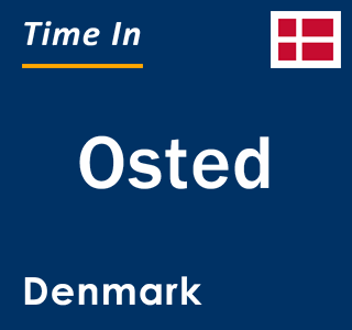 Current local time in Osted, Denmark