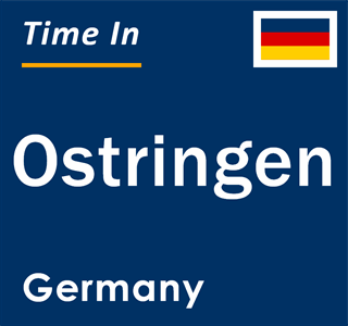 Current local time in Ostringen, Germany