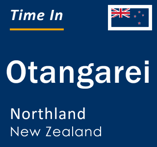 Current local time in Otangarei, Northland, New Zealand