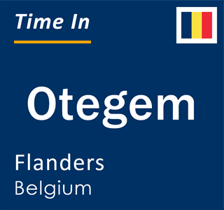 Current local time in Otegem, Flanders, Belgium