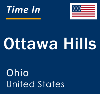 Current local time in Ottawa Hills, Ohio, United States