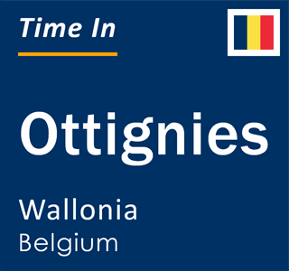 Current local time in Ottignies, Wallonia, Belgium