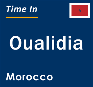 Current local time in Oualidia, Morocco