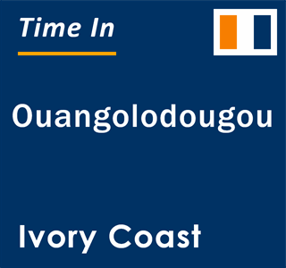 Current local time in Ouangolodougou, Ivory Coast