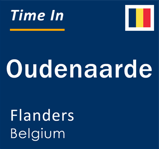Current local time in Oudenaarde, Flanders, Belgium