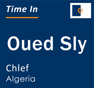 Current local time in Oued Sly, Chlef, Algeria