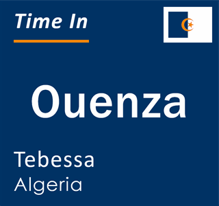Current local time in Ouenza, Tebessa, Algeria