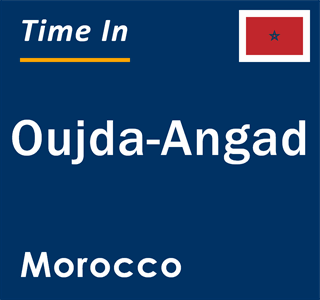 Current time in Oujda-Angad, Morocco