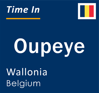 Current local time in Oupeye, Wallonia, Belgium