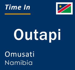Current local time in Outapi, Omusati, Namibia