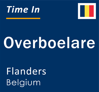 Current local time in Overboelare, Flanders, Belgium