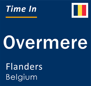 Current local time in Overmere, Flanders, Belgium