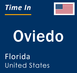 Current local time in Oviedo, Florida, United States