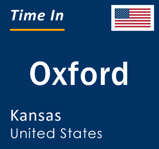 Current local time in Oxford, Kansas, United States