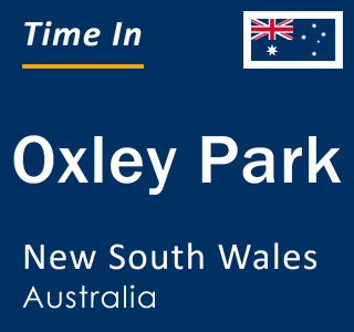Current local time in Oxley Park, New South Wales, Australia