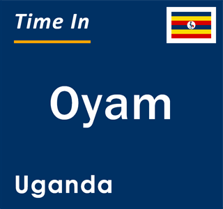 Current local time in Oyam, Uganda