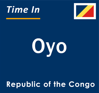 Current local time in Oyo, Republic of the Congo