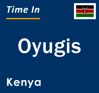 Current local time in Oyugis, Kenya