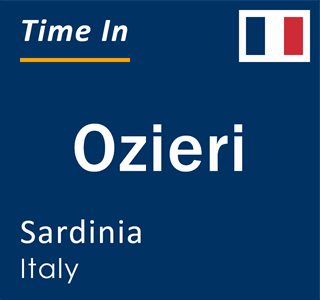 Current local time in Ozieri, Sardinia, Italy