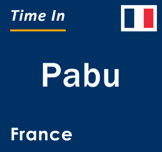 Current local time in Pabu, France