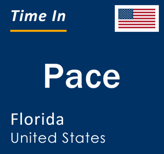 Current local time in Pace, Florida, United States