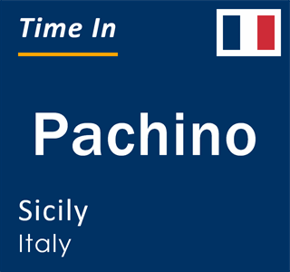 Current local time in Pachino, Sicily, Italy
