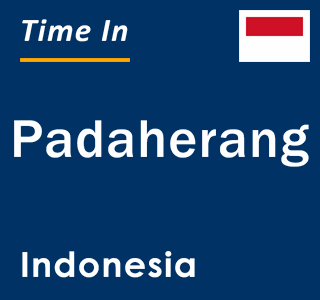 Current local time in Padaherang, Indonesia
