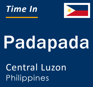 Current local time in Padapada, Central Luzon, Philippines