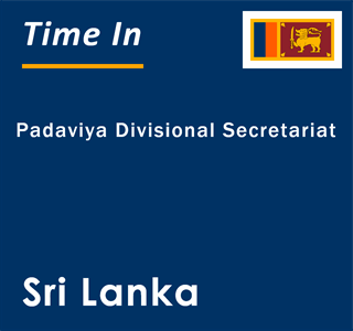 Current local time in Padaviya Divisional Secretariat, Sri Lanka