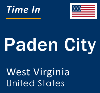 Current local time in Paden City, West Virginia, United States