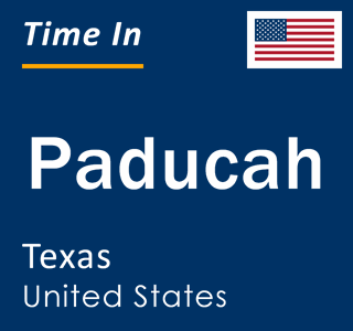 Current local time in Paducah, Texas, United States