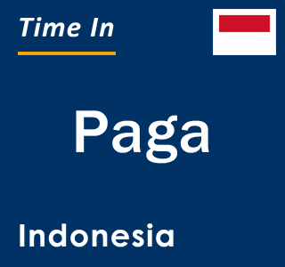 Current local time in Paga, Indonesia