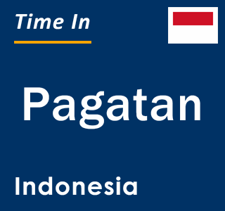 Current local time in Pagatan, Indonesia