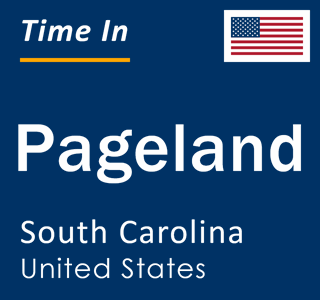 Current local time in Pageland, South Carolina, United States