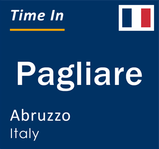 Current local time in Pagliare, Abruzzo, Italy