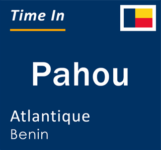 Current time in Pahou, Atlantique, Benin