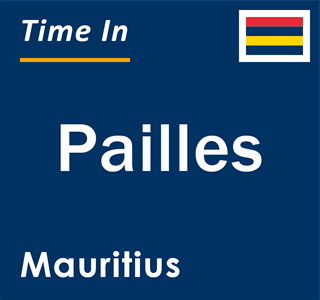 Current local time in Pailles, Mauritius