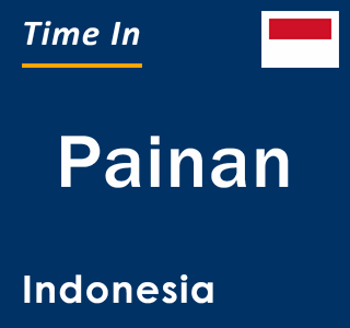 Current local time in Painan, Indonesia