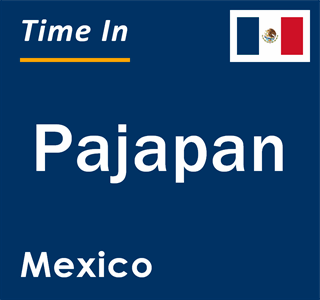 Current local time in Pajapan, Mexico