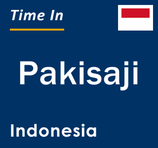 Current local time in Pakisaji, Indonesia